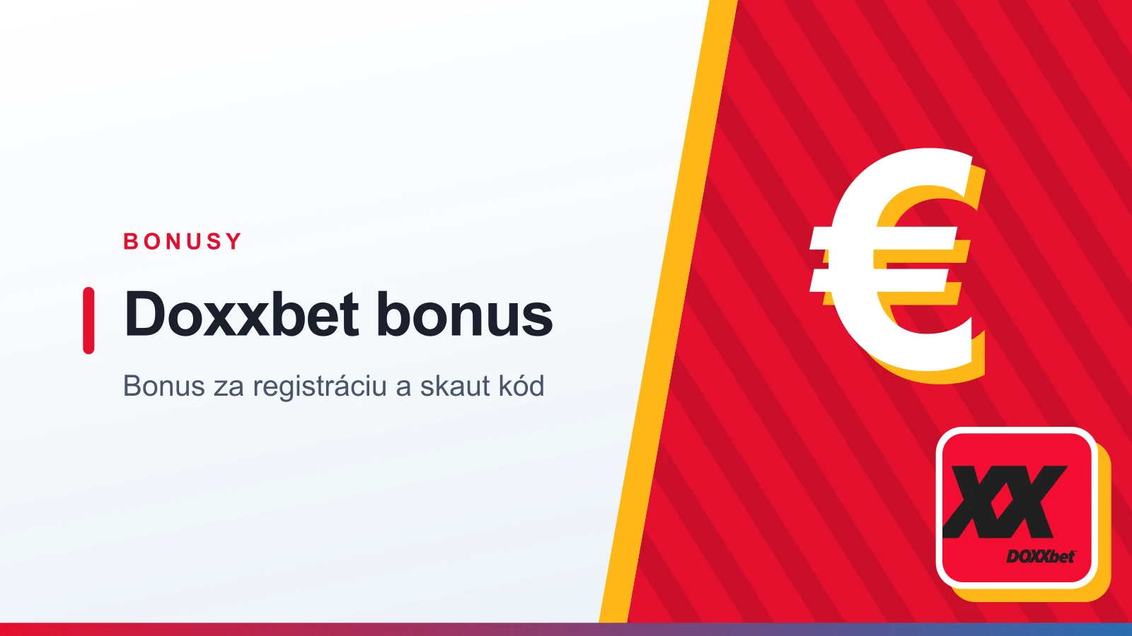 Ilustrácia k bonusu za registráciu v stávkovej kancelárii Doxxbet