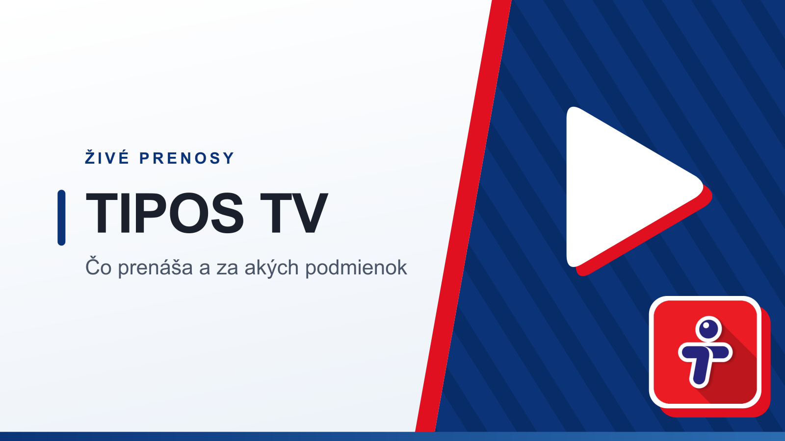Ilustračná grafika: TIPOS TV – živé prenosy stávkovej kancelárie